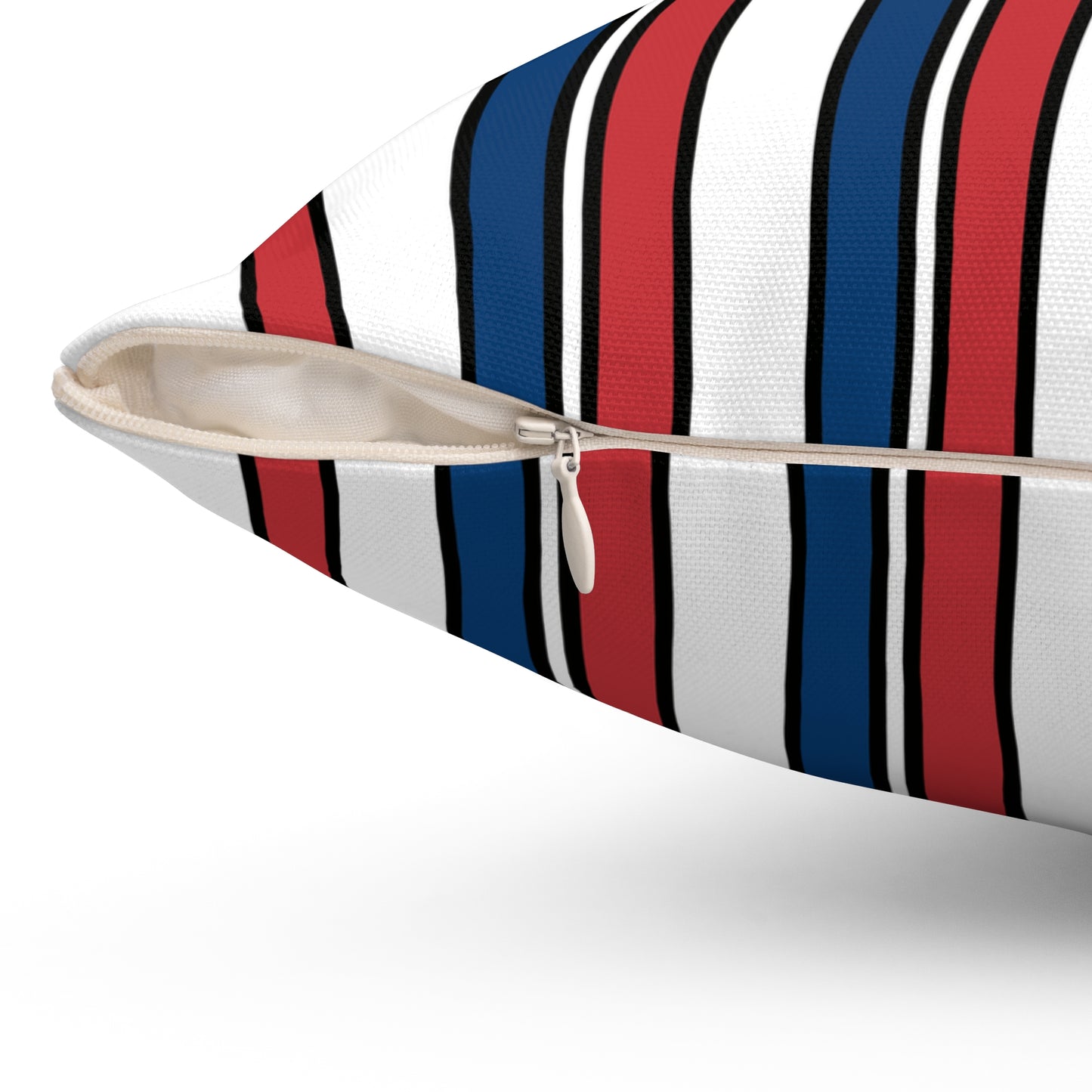 Serbia Retro Stripes Cushion Pillow