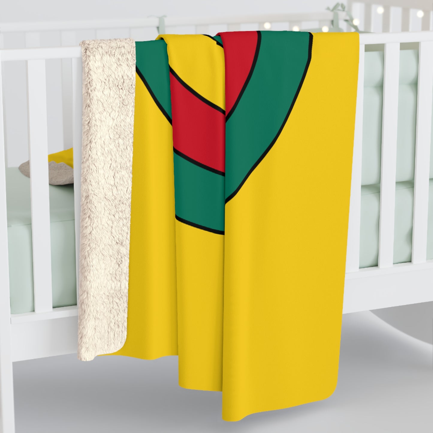 Cameroon Retro Target Blanket Throw