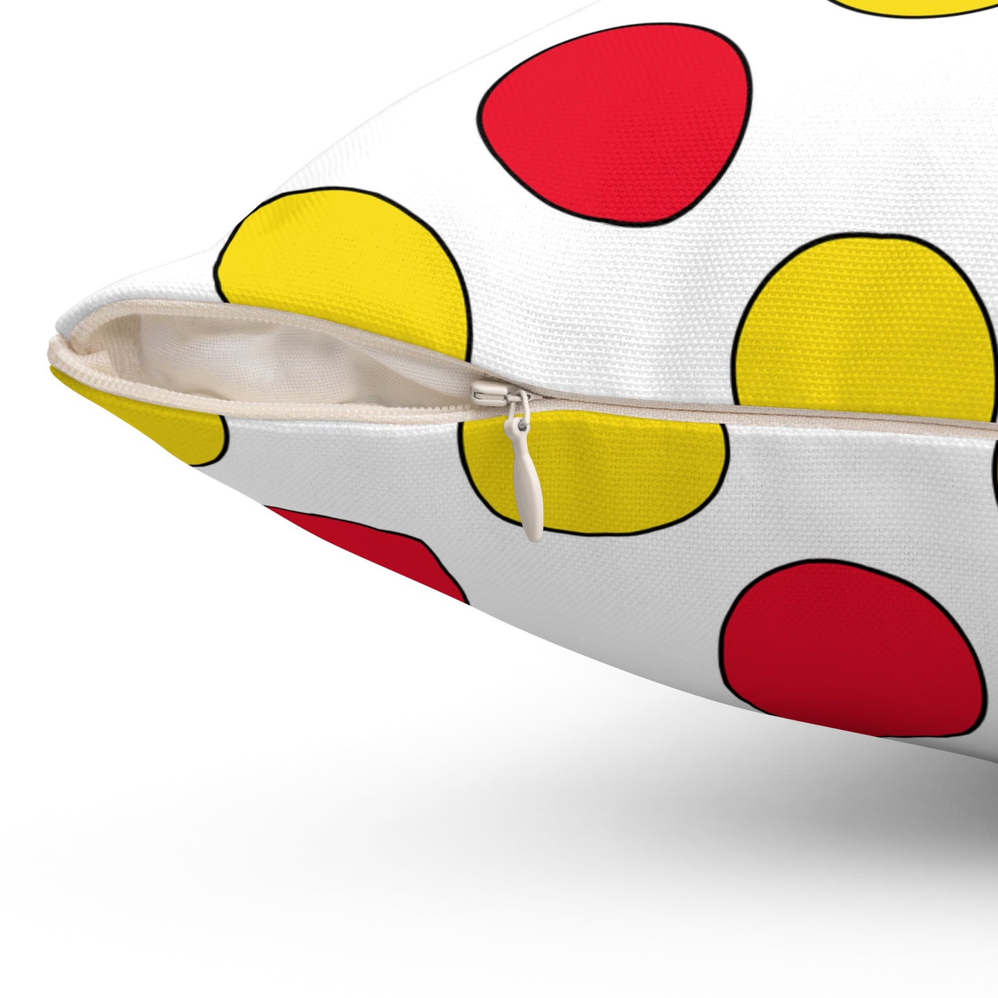 Guernsey Retro Polka Dots Cushion Pillow