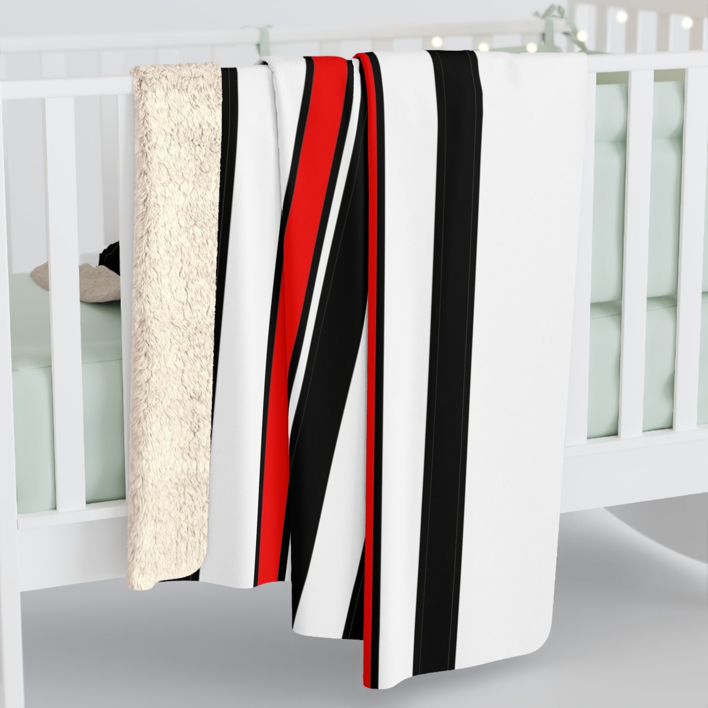 Yemen Retro Stripes Blanket Throw