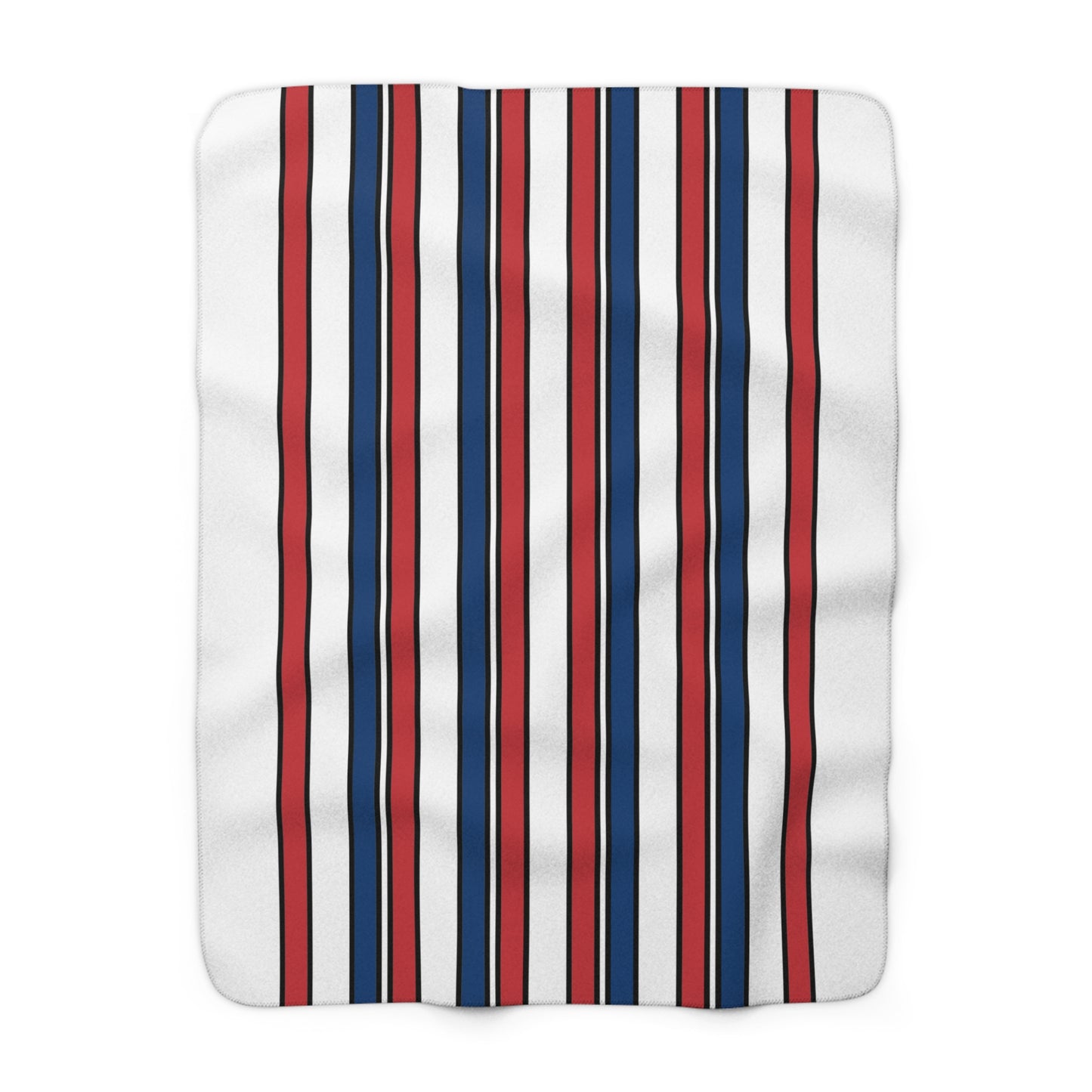 Serbia Retro Stripes Blanket Throw