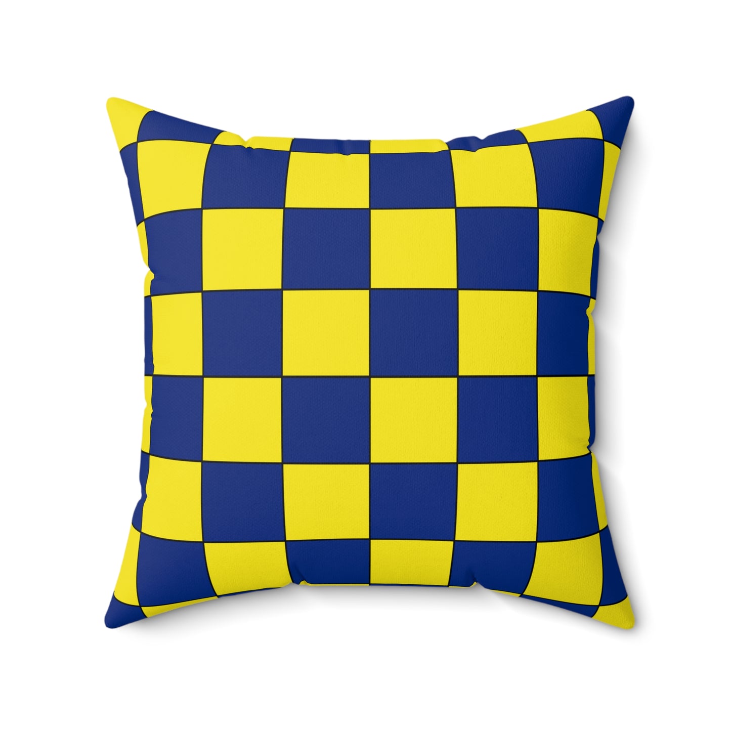 Curacao Retro Check Cushion Pillow