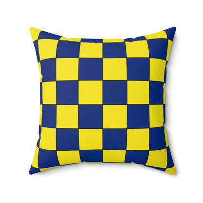 Curacao Retro Check Cushion Pillow
