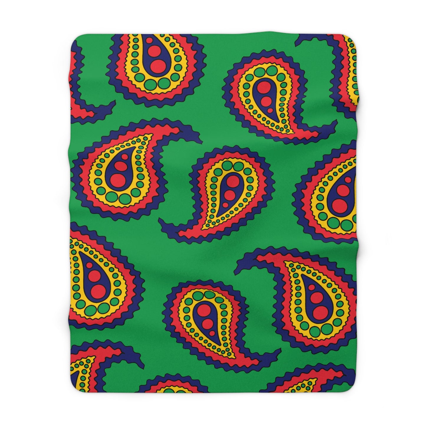 Mauritius Retro Paisley Blanket Throw