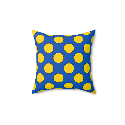 Ukraine Retro Polka Dots Cushion Pillow