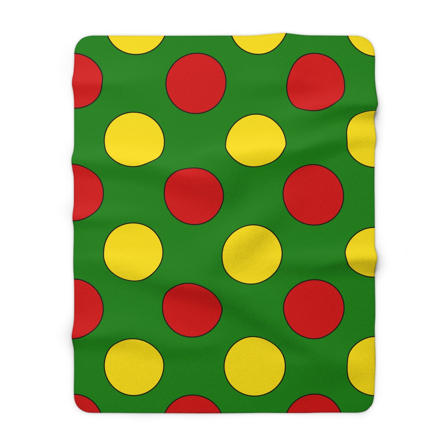 Togo Retro Polka Dots Blanket Throw