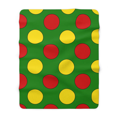 Togo Retro Polka Dots Blanket Throw