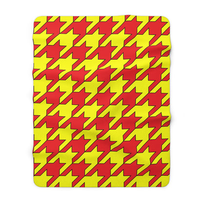 China Retro Houndstooth Blanket Throw