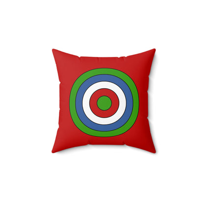 Namibia Retro Target Cushion Pillow