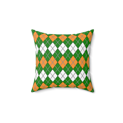 India Retro Argyle Cushion Pillow