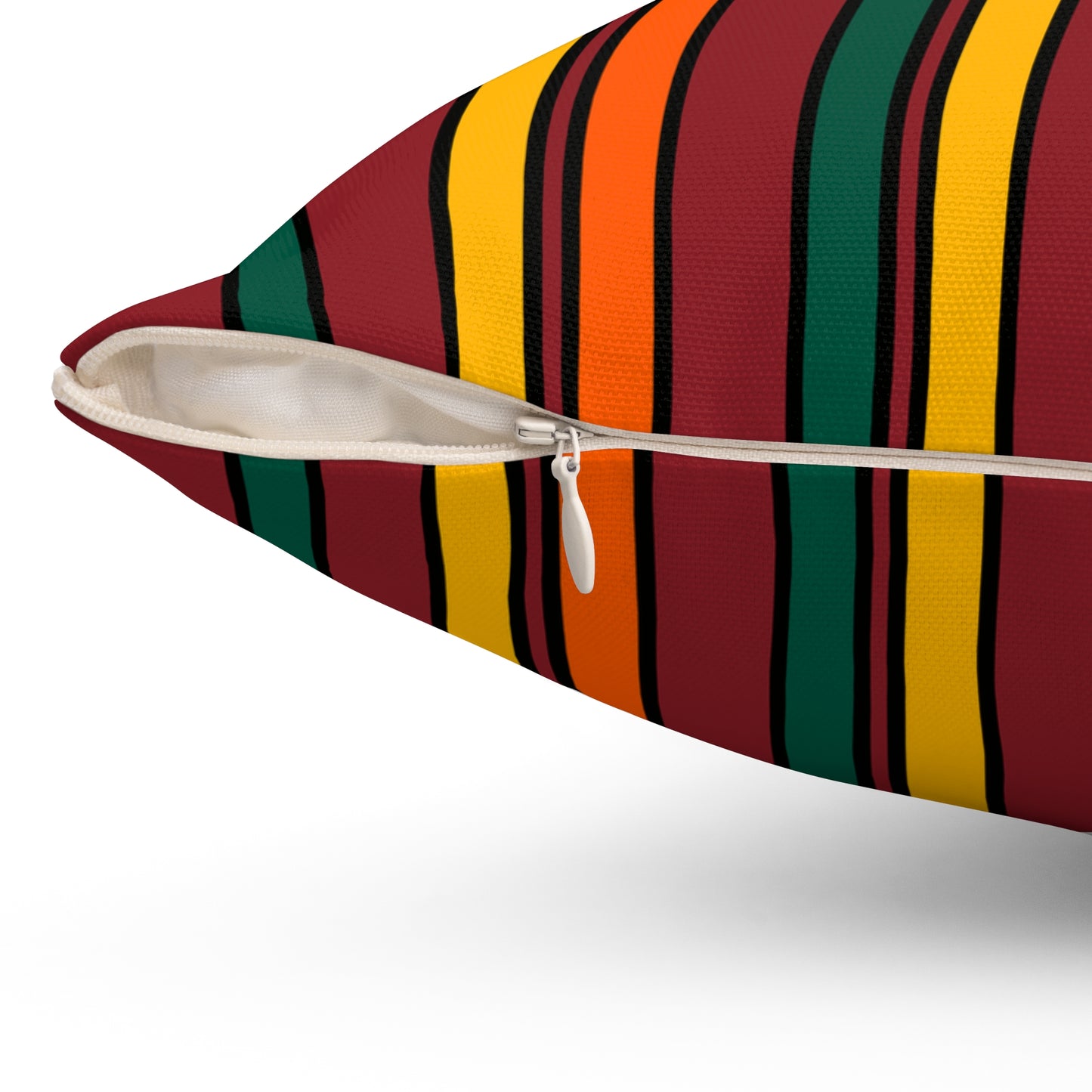 Sri Lanka Retro Stripes Cushion Pillow