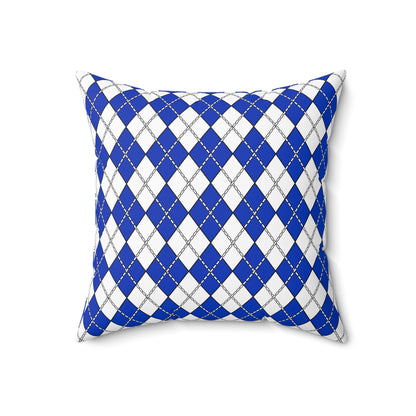Israel Retro Argyle Cushion Pillow