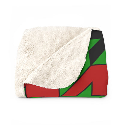 Afghanistan Retro Houndstooth Blanket Throw