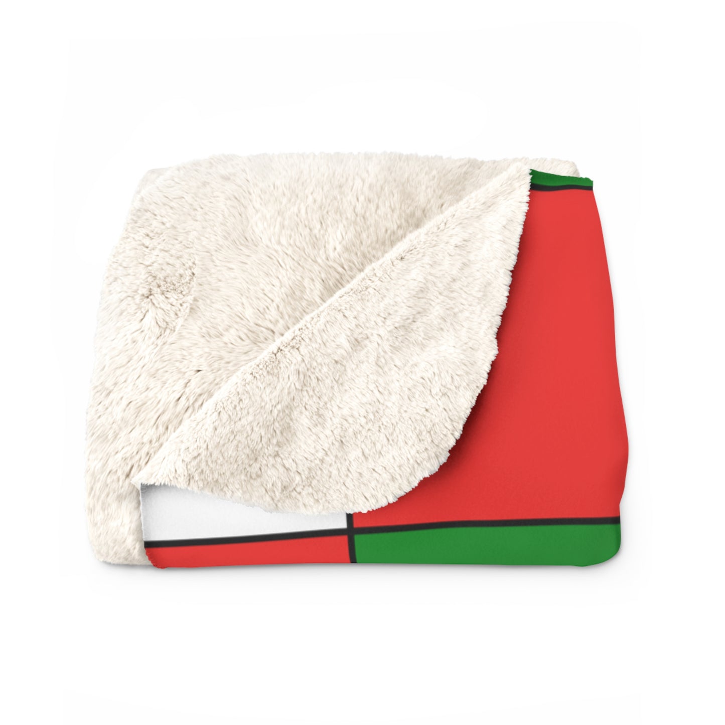 Oman Retro Check Blanket Throw