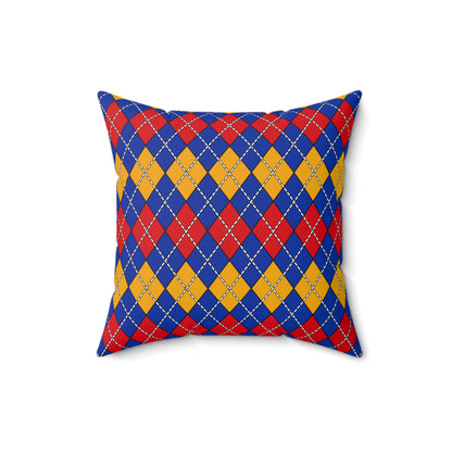Armenia Retro Argyle Cushion Pillow