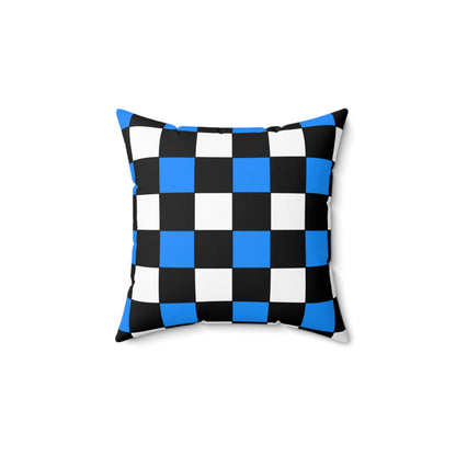 Estonia Retro Check Cushion Pillow