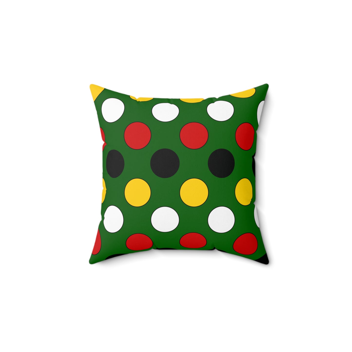 Zimbabwe Retro Polka Dots Cushion Pillow