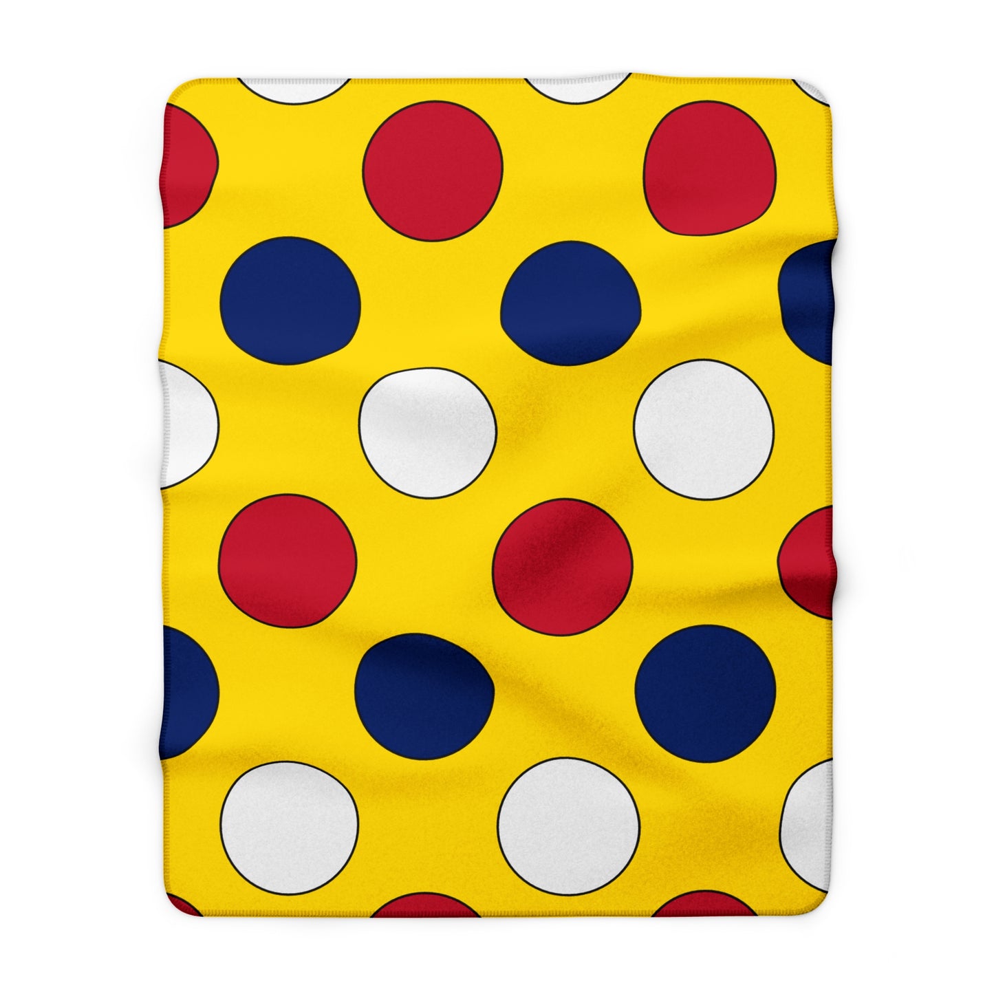 Niue Retro Polka Dots Blanket Throw