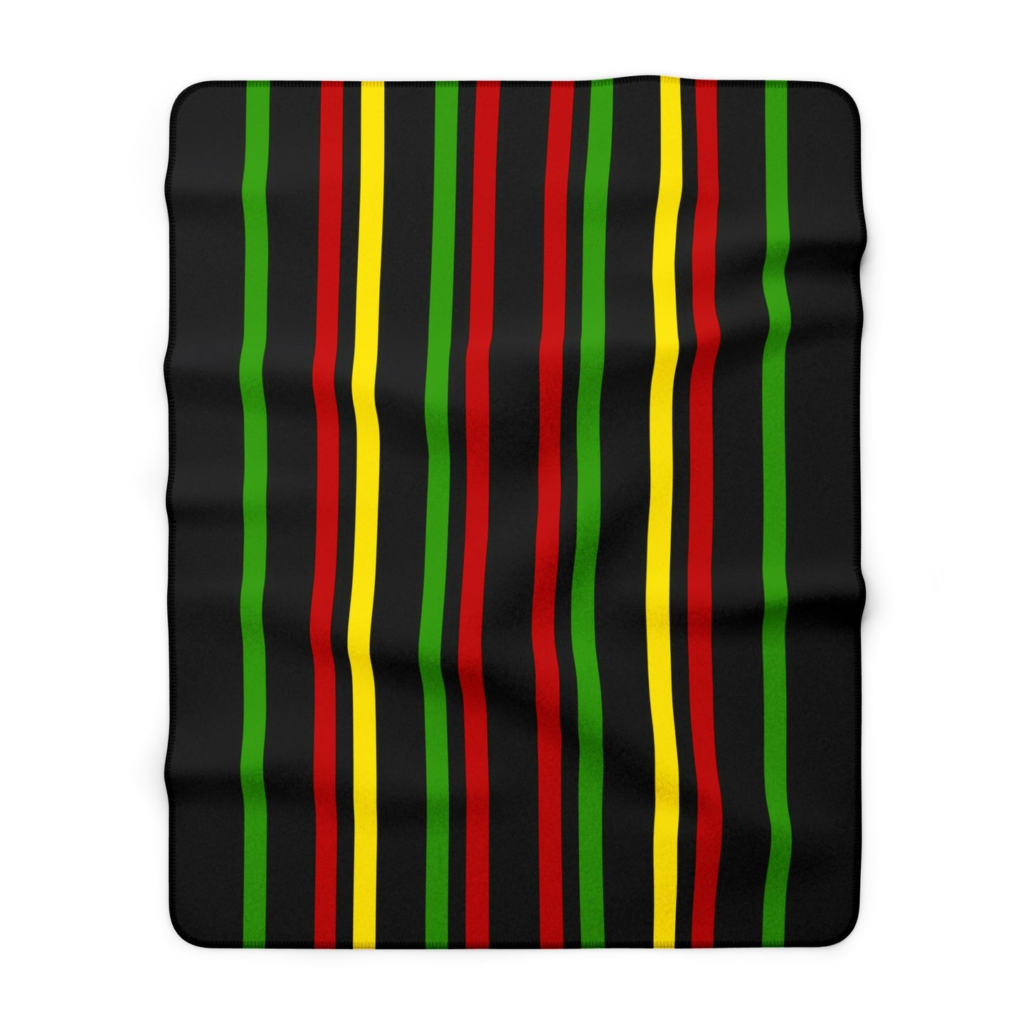Saint Kitts And Nevis Retro Stripes Blanket Throw
