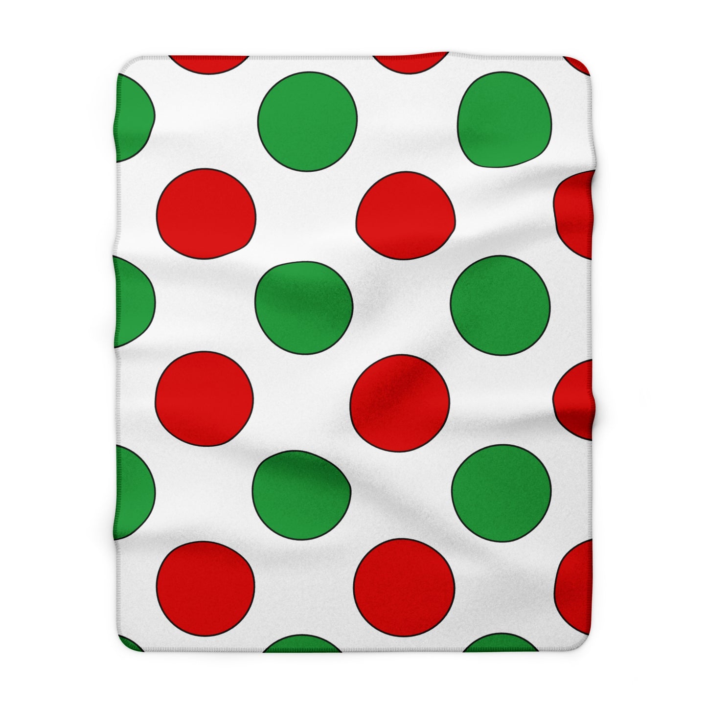 Iran Retro Polka Dots Blanket Throw