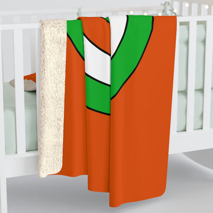 Niger Retro Target Blanket Throw
