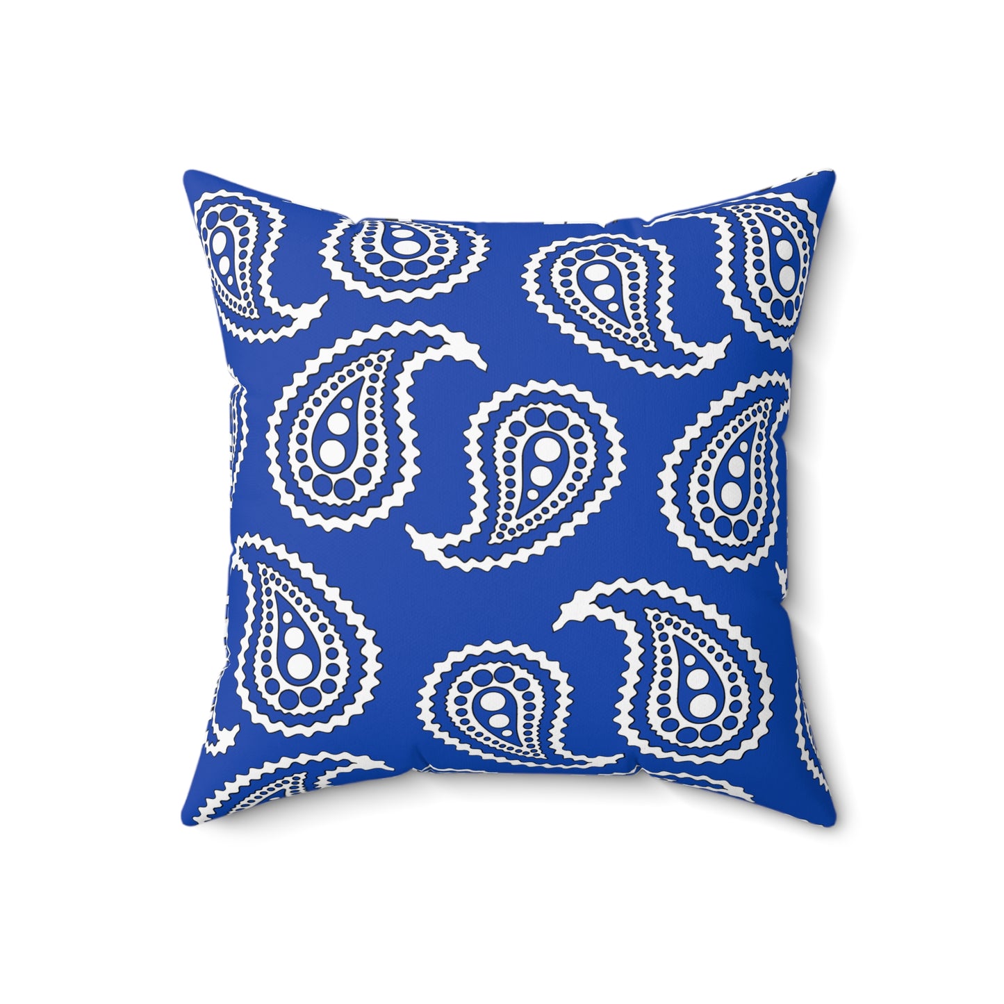 El Salvador Retro Paisley Cushion Pillow