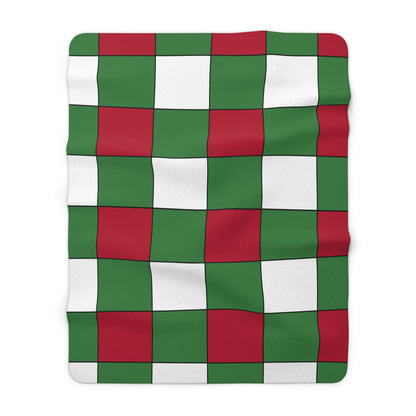 Suriname Retro Check Blanket Throw