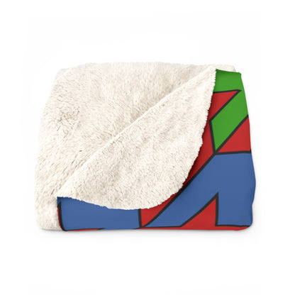 Namibia Retro Houndstooth Blanket Throw