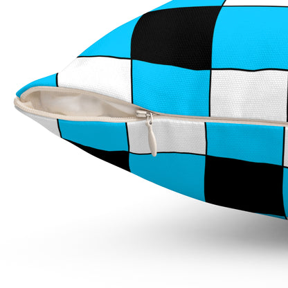 Botswana Retro Check Cushion Pillow