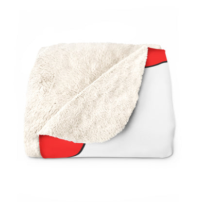 Georgia Retro Polka Dots Blanket Throw