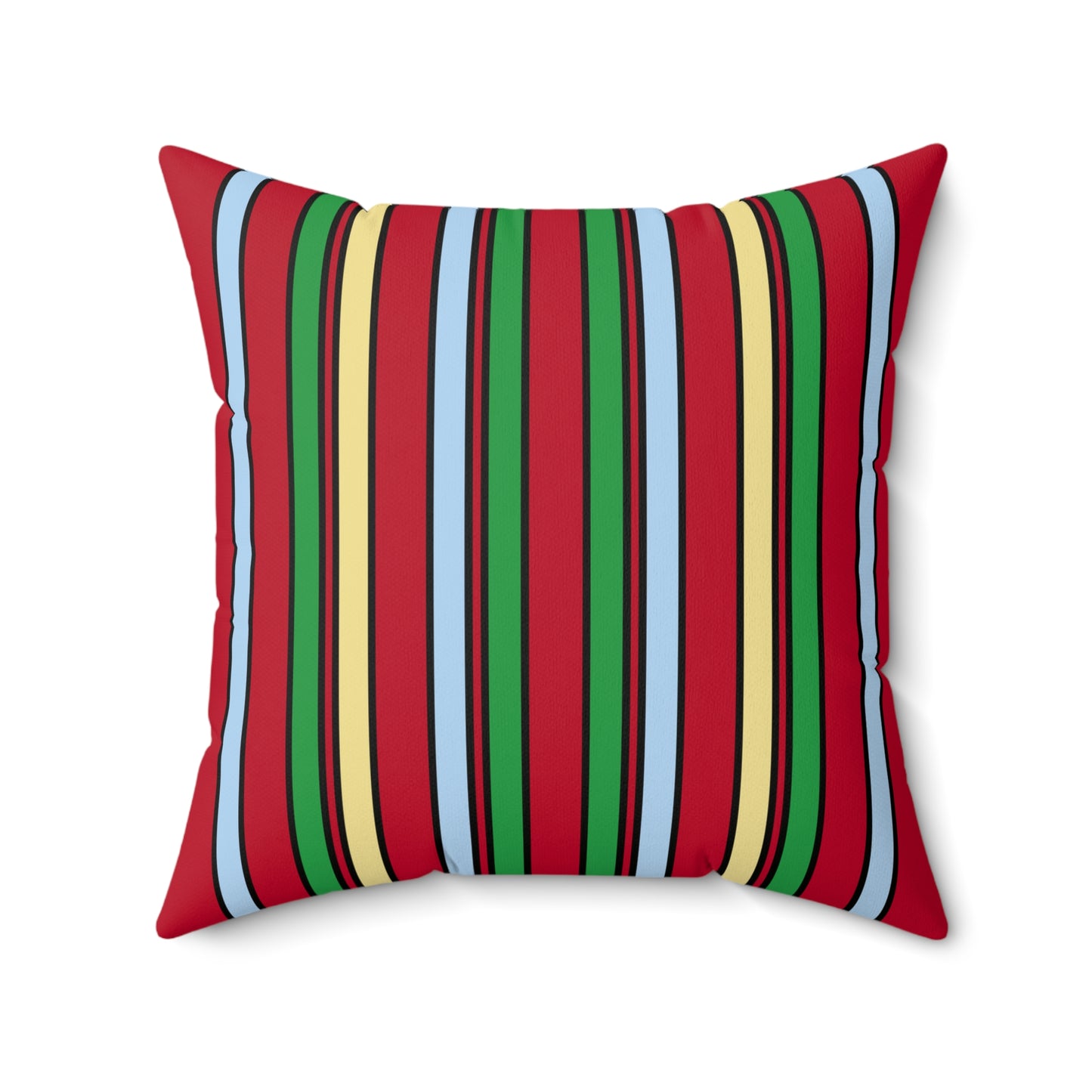 Eritrea Retro Stripes Cushion Pillow