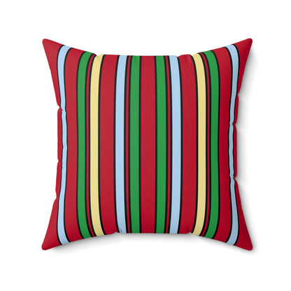 Eritrea Retro Stripes Cushion Pillow