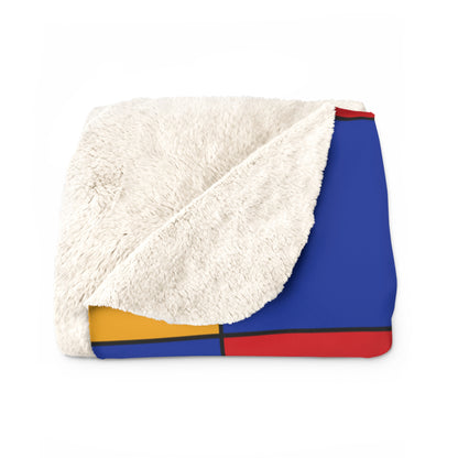 Armenia Retro Check Blanket Throw