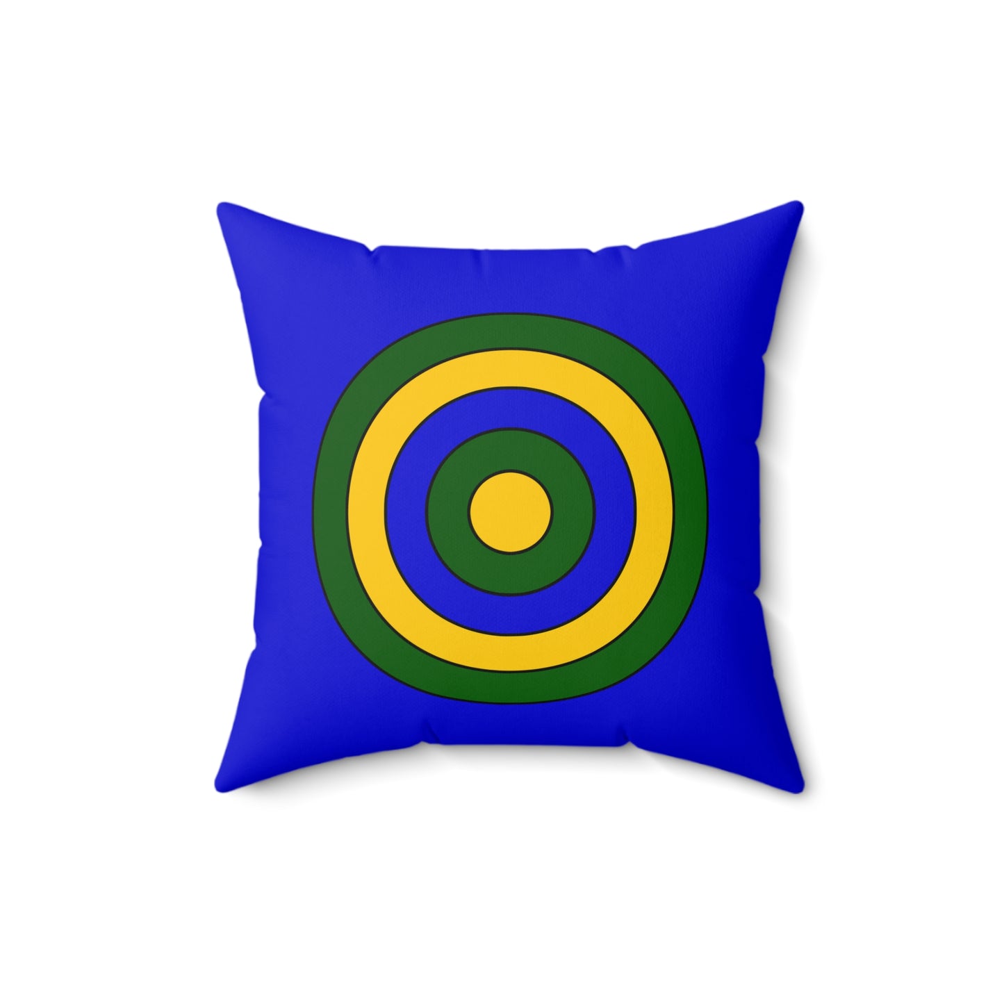 Solomon Islands Retro Target Cushion Pillow