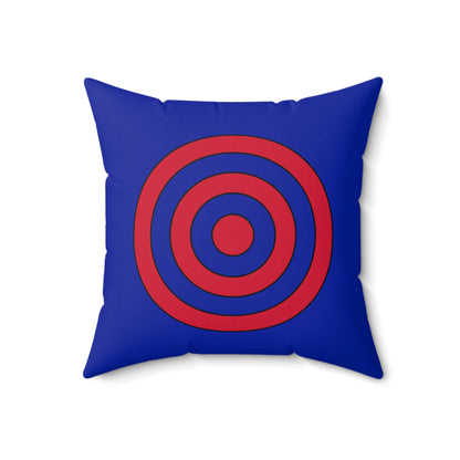 Haiti Retro Target Cushion Pillow