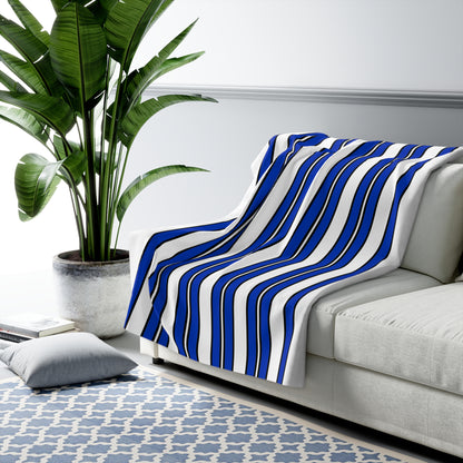 Israel Retro Stripes Blanket Throw