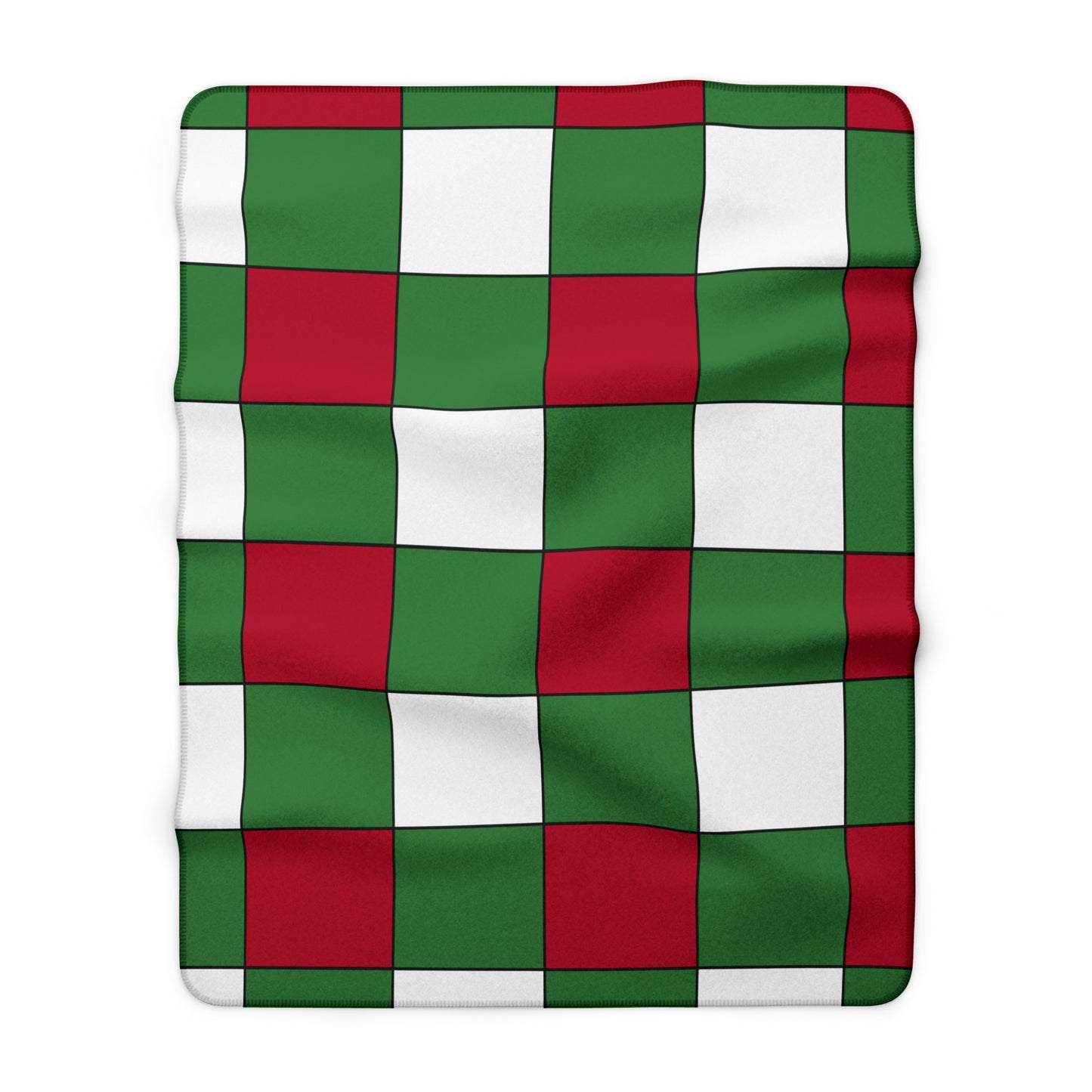 Suriname Retro Check Blanket Throw