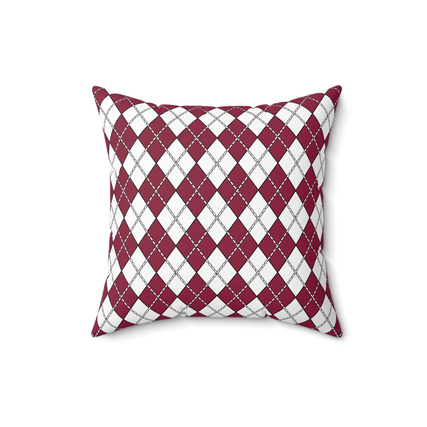 Qatar Retro Argyle Cushion Pillow