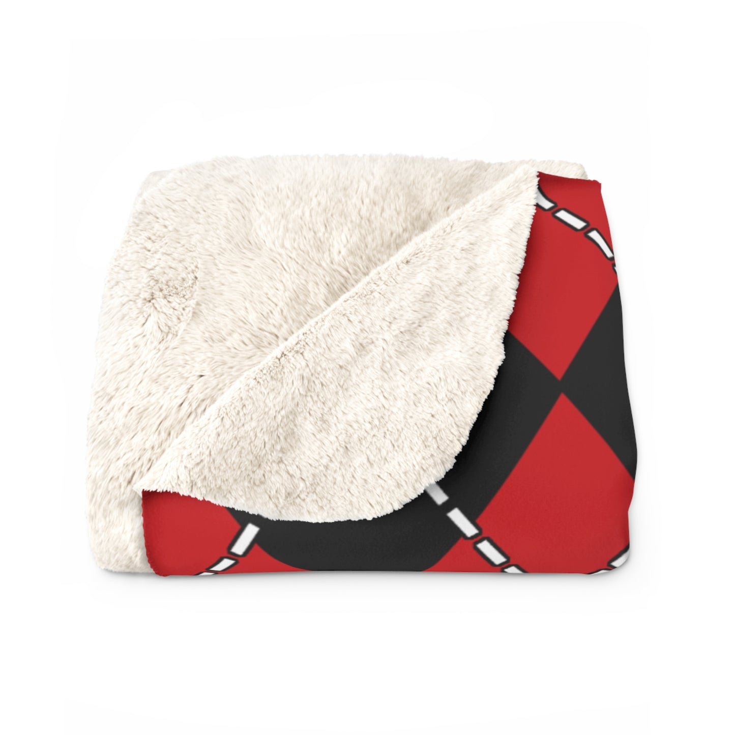 Timor Leste Retro Argyle Blanket Throw
