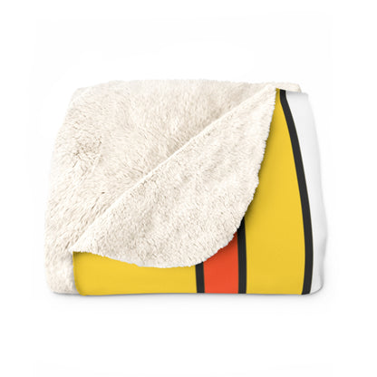 Bhutan Retro Stripes Blanket Throw