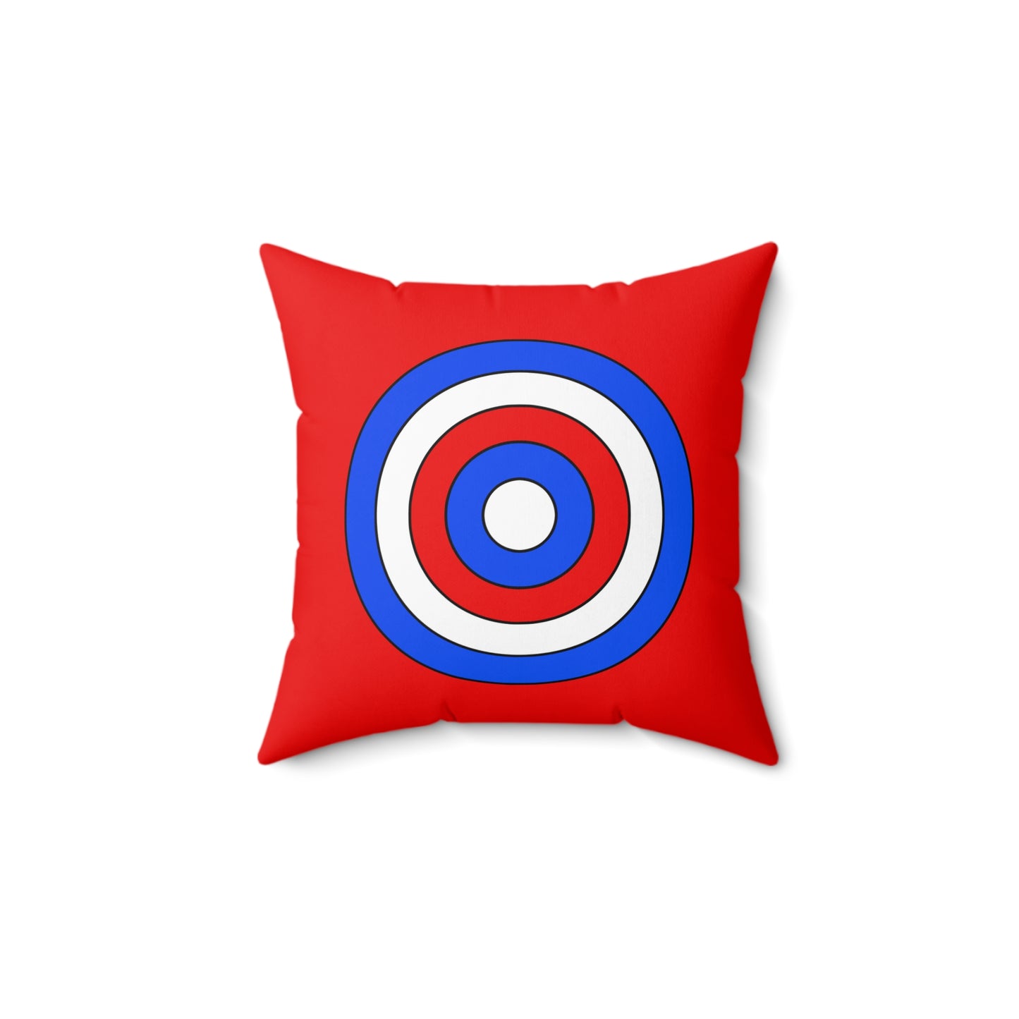 Puerto Rico Retro Target Cushion Pillow