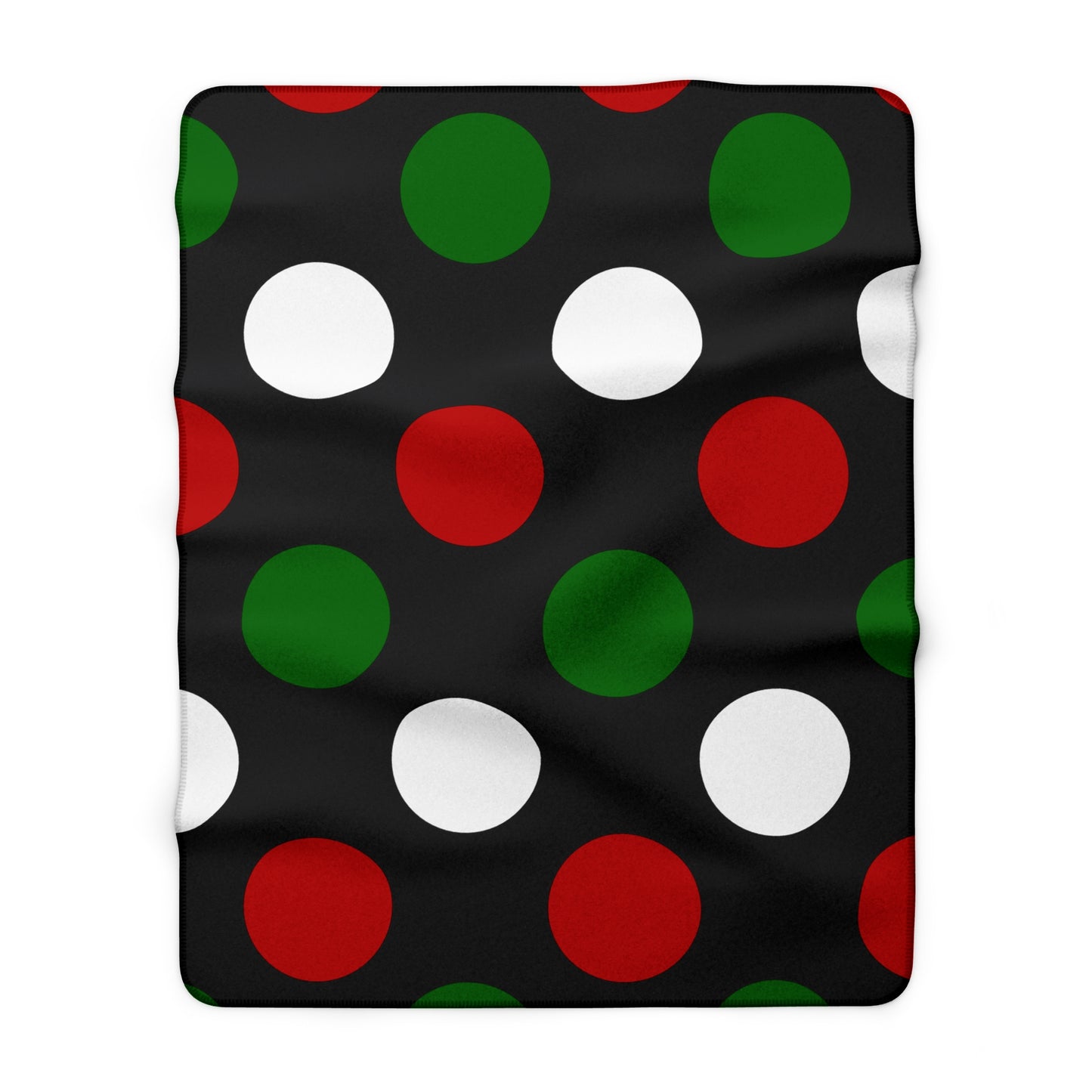 Kenya Retro Polka Dots Blanket Throw