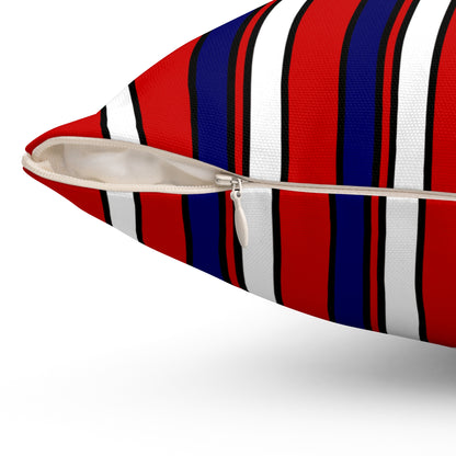 Liberia Retro Stripes Cushion Pillow