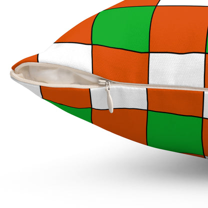 Niger Retro Check Cushion Pillow