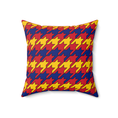 Venezuela Retro Houndstooth Cushion Pillow