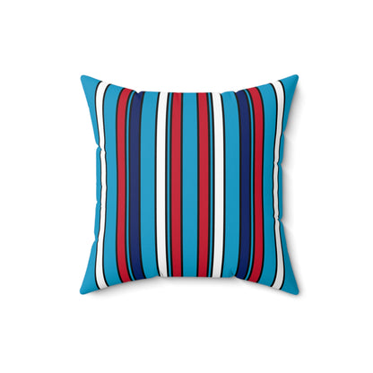 Tuvalu Retro Stripes Cushion Pillow
