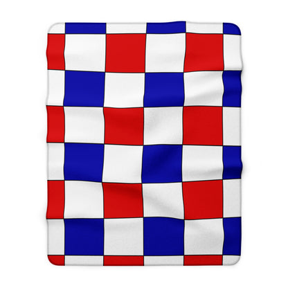 Panama Retro Check Blanket Throw
