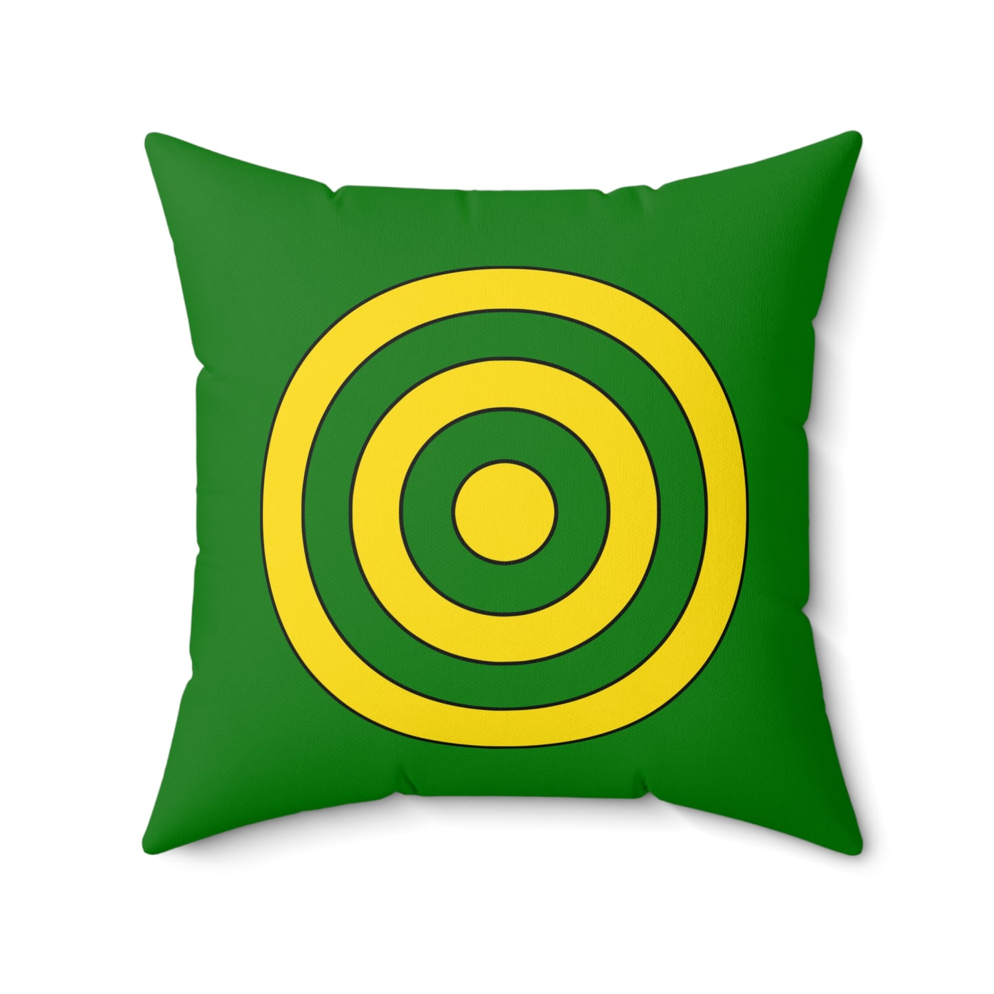 Cocos Islands Retro Target Cushion Pillow