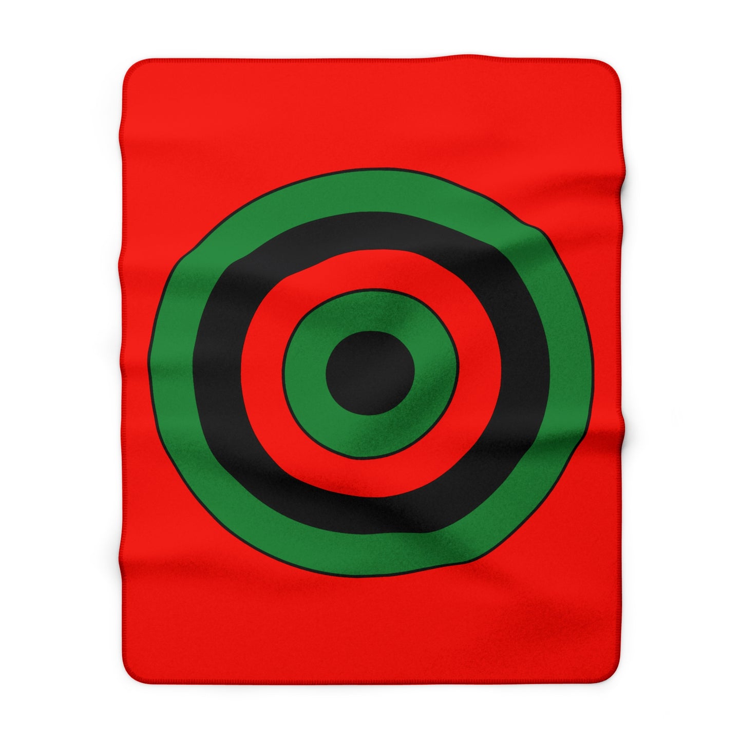 Malawi Retro Target Blanket Throw