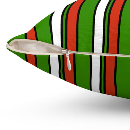 Hungary Retro Stripes Cushion Pillow